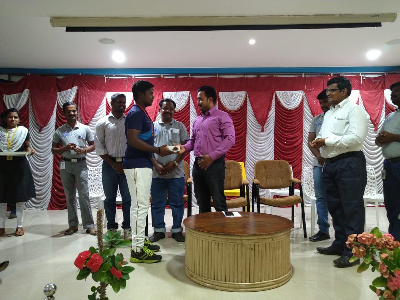 JKK Munirajah College of Technology Erode Appriciation Ceremony For Weight Lifting photo 4